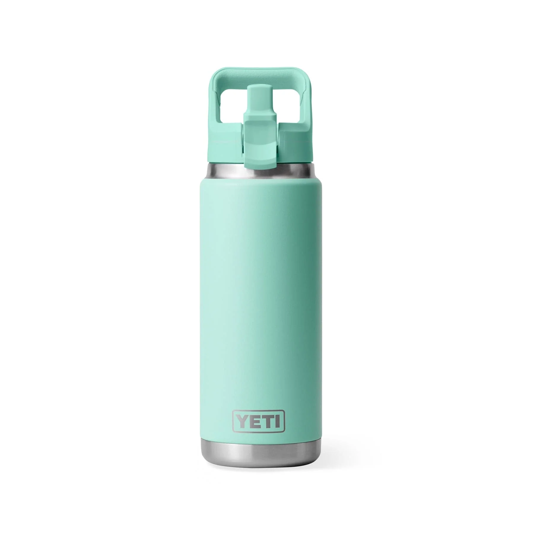 Rambler® 26oz (769ml) straw cap bottle seafoam - Image 2