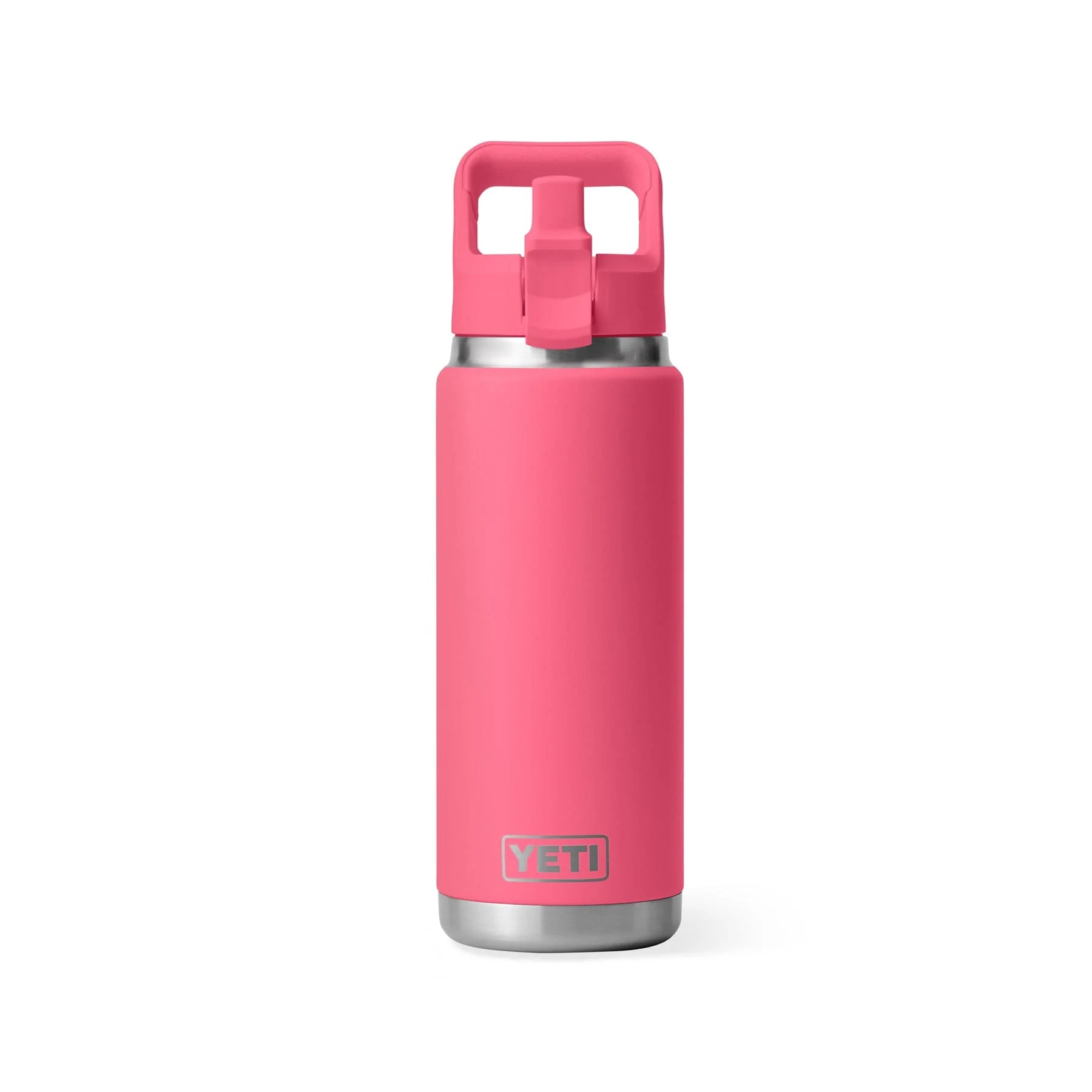 Rambler® 26oz (769ml) straw cap bottle tropical pink - Image 2