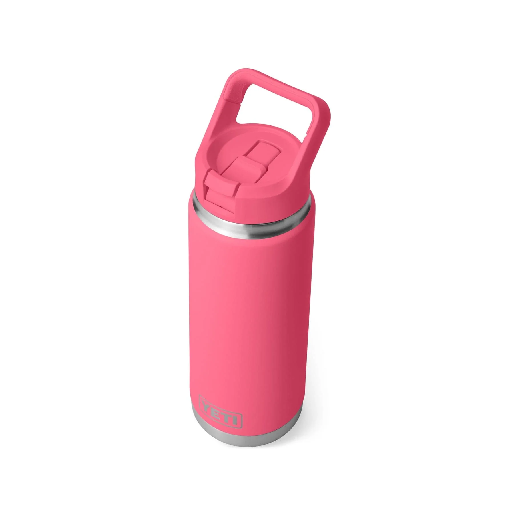 Rambler® 26oz (769ml) straw cap bottle tropical pink - Image 3