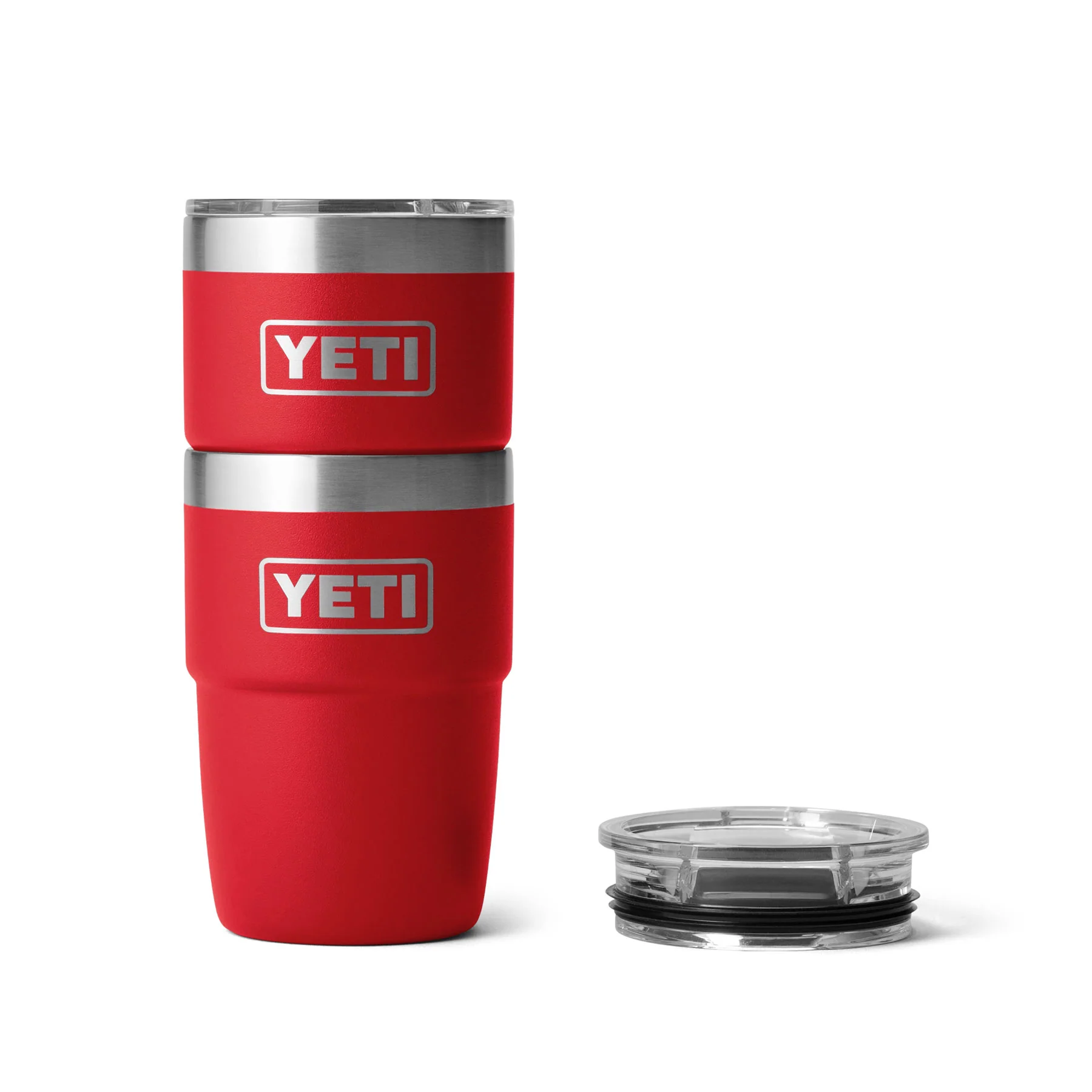 Rambler® 8oz (236ml) stackable cup rescue red - Image 4