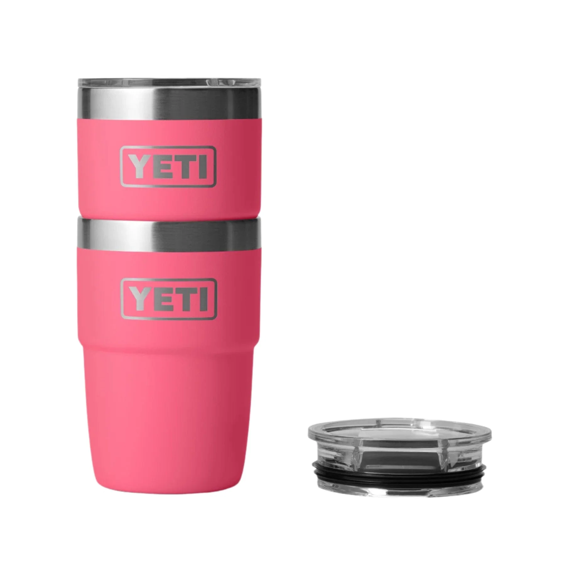 Rambler® 8oz (236ml) stackable cup tropical pink - Image 4